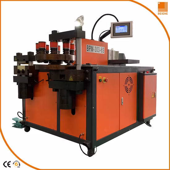 CNC Busbar Punching Bending Multifiction Processing Machine